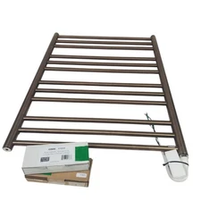 Ico Bath Tuzio 23.5" x 31" Sorano Brushed Bronze Towel Warmer NWOB Hardwired