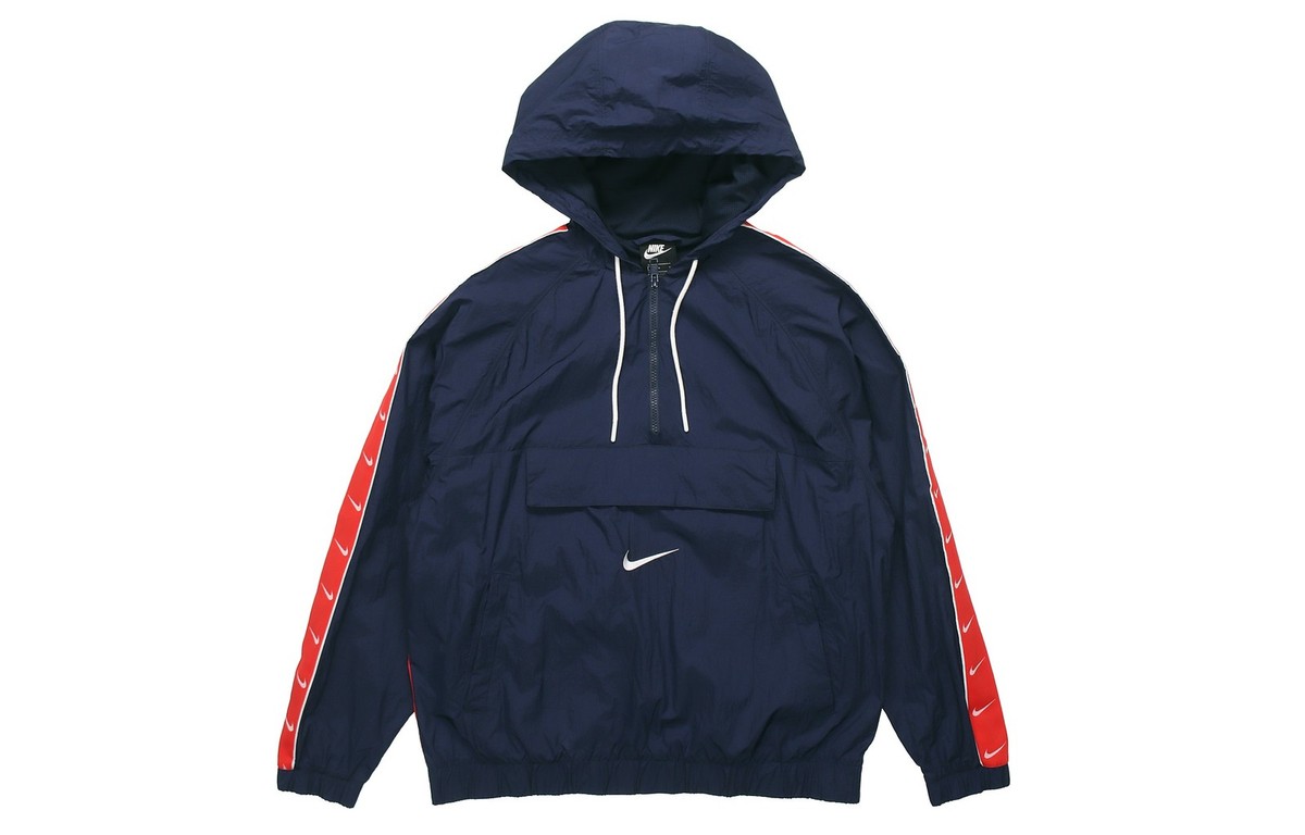 Nike NSW Big Swoosh Half-Zip Hooded Jacket | eBay