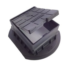 Talbot Gas Stopcock Hinged Surface Box - FREE Next-Day Delivery