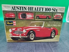 Revell 1/25 Scale Austin-Healey 100-Six Model Kit H-1202 Plastic Shows Wear
