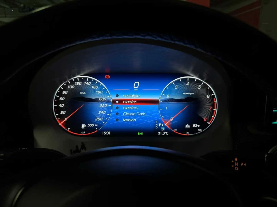 LCD 12.3" Digital Instrument Cluster Carplay For Benz A Class/GLA/CLA W176 X156 - Image 4 of 4