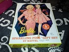 SPARKLING PINK BARBIE DOLL GIFT SET 2008 VINTAGE REPRO MATTEL N6591 NRFB New