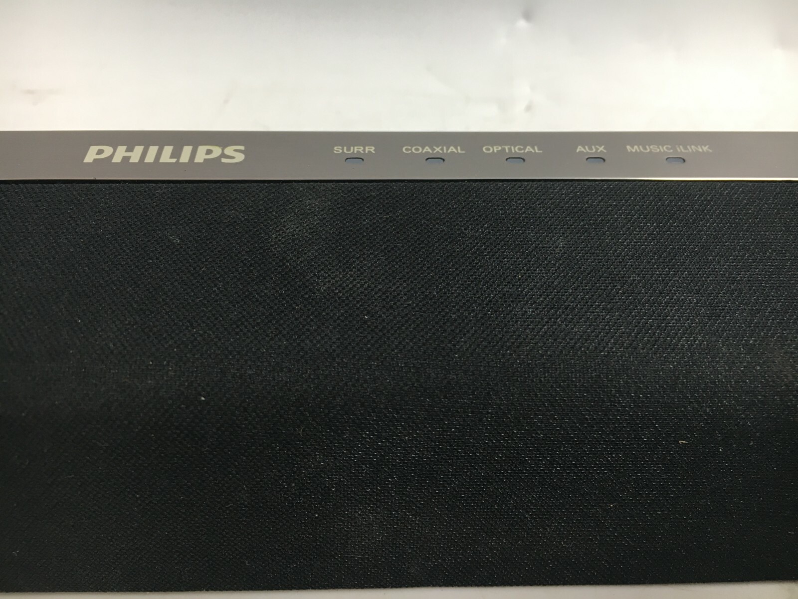 Philips Sound Bar CSS2123/F7 Home Cinema Speakers Untested For PARTS