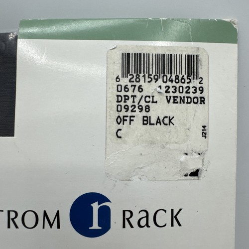 Nordstrom Rack Black C Size Support Leg Control Top Sheer Toe Pantyhose - Picture 2 of 3