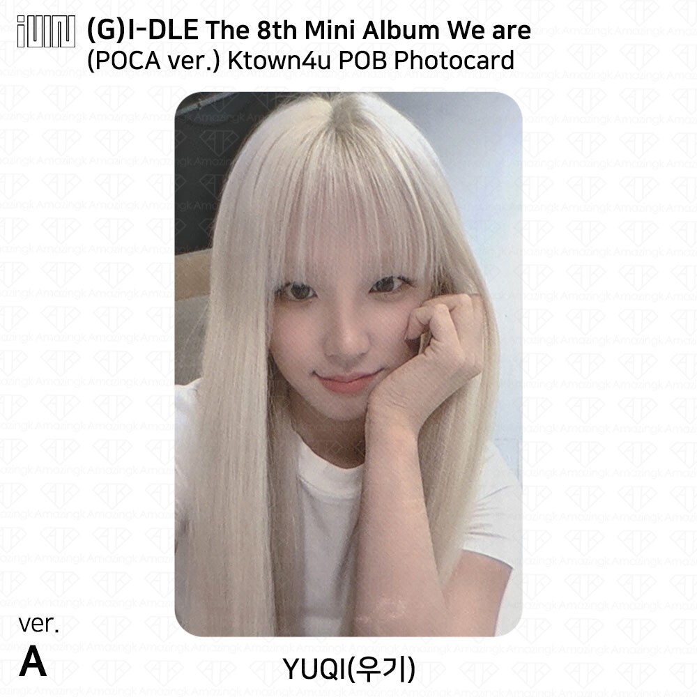 GIDLE IDLE ミヨン We are ktown4u ラキドロ トレカ B G)I-DLE IDLE I-DLE The 8th Mini Album We are Ktown4u POB