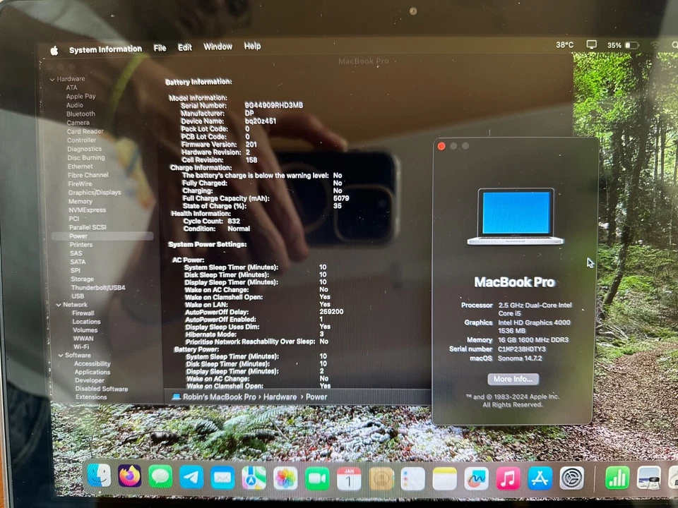 Apple MacBook Pro 13" 2012 · i5 · 16GB · 240GB, foto 2 di 5