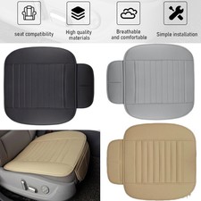 For Honda Car Front Seat Cover Half Surround Leather Pad Mat Cushion Protector