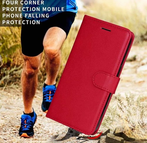 Case For iPhone 16e 16 Pro Max 11 13 12 SE XR 14 8 16 Leather Flip Wallet Cover - Picture 5 of 27