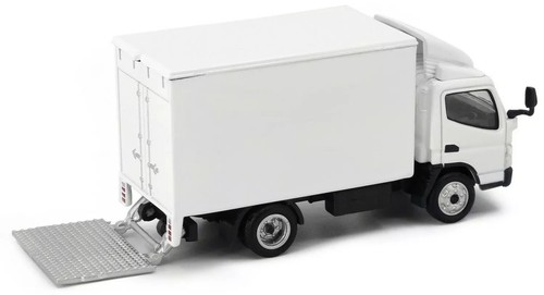Tiny City HK P28 Mitsubishi Fuso Canter Box Lorry Delivery Truck White 1:76 - Picture 2 of 7
