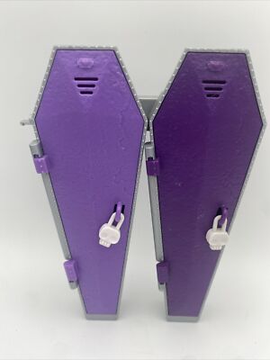 Monster High Freaky Fusion Catacombs Castle Replacement Coffin lockers w/ Locks