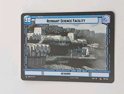 Star Wars Unlimited TCG Einzelkarte Remnant Science Facility NM