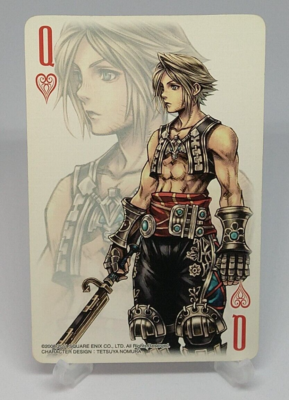Final Fantasy 25th Anniversary Playing Cards Heart Q Square Enix