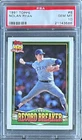 1991 TOPPS #6 NOLAN RYAN HOF PSA 10 GEM MT RANGERS ** RECORD BREAKER **