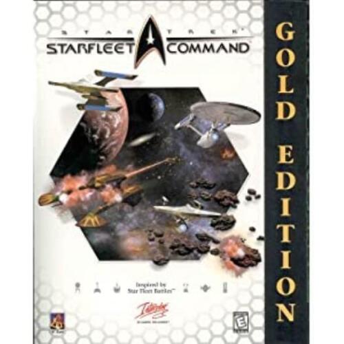 Star Trek: Starfleet Command Gold PC CD Klingon Romulan game + extra missions! - Afbeelding 1 van 1