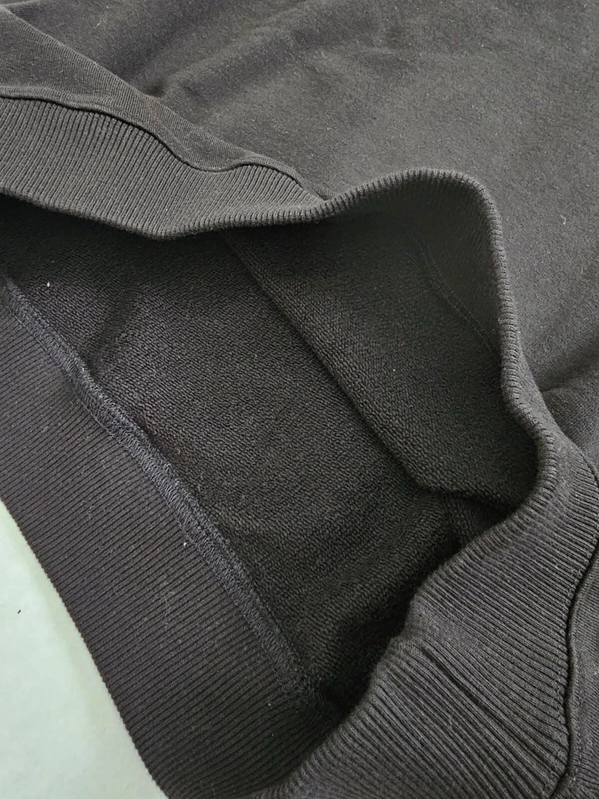 FELPA CLASSICA CON GRAFICA STAGIONALE KENZO NERA LOGO SCHIENO BLU PICCOLA NUOVA