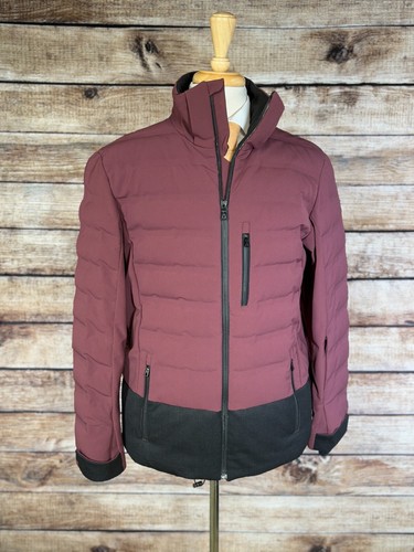 Aztech Mountain Down Nuke Suit Jacket Size L Burgundy - 第 7/16 張圖片