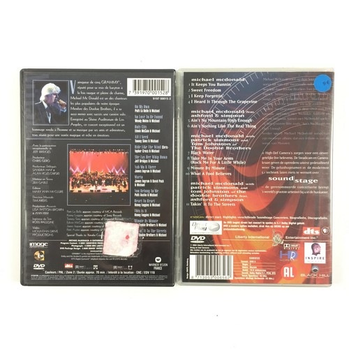 Michael McDonald A Gathering of Friends + The Doobie Brothers / Lot 2 DVD - Foto 2 di 2