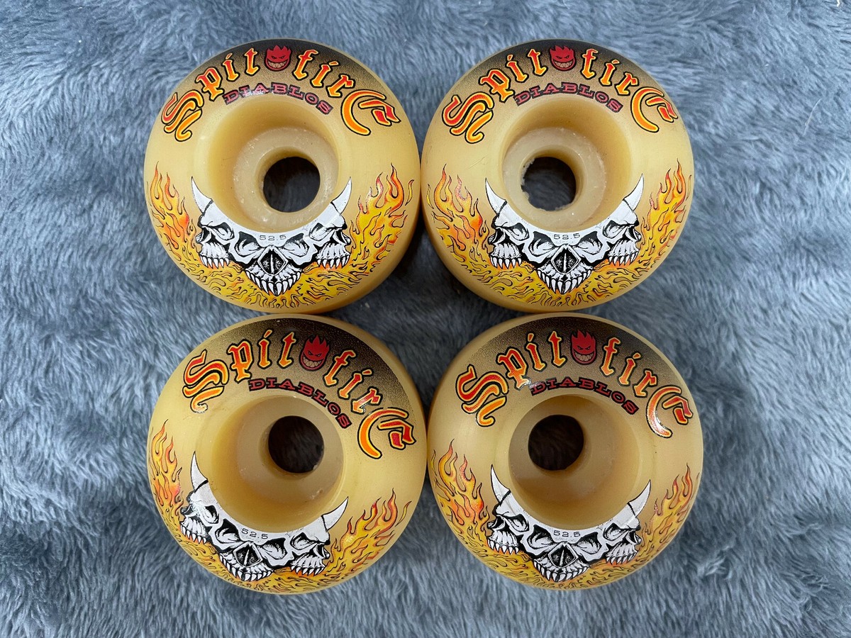 Vintage Rare Spitfire Wheels Diablos 52.5 mm 2000 era | eBay