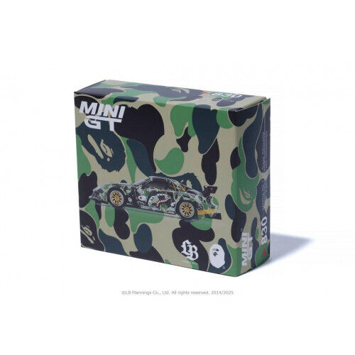 MINIGT BAPE × LBWK MAZDA RX-7 LB Super Silhouette 1/64 japan MINIGT BAPE × LBWK MAZDA RX-7 LB Super Silhouette 1/64 japan