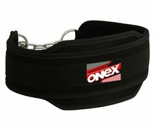 ONEX Dipping Belt with Chain Weighted Pull Up Dip Belt Neoprene Gym Training