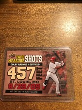 2010 Upper Deck Baseball Tape Measure Shots # TMS25 Colby Rasmus