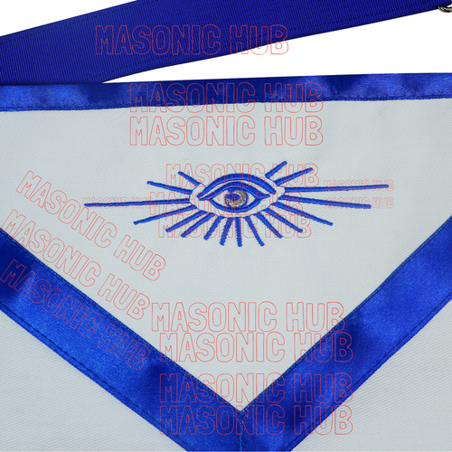 Masonic Blue Lodge Officer Aprons Set of 12 | Freemason Regalia Fraternity - Picture 18 of 19