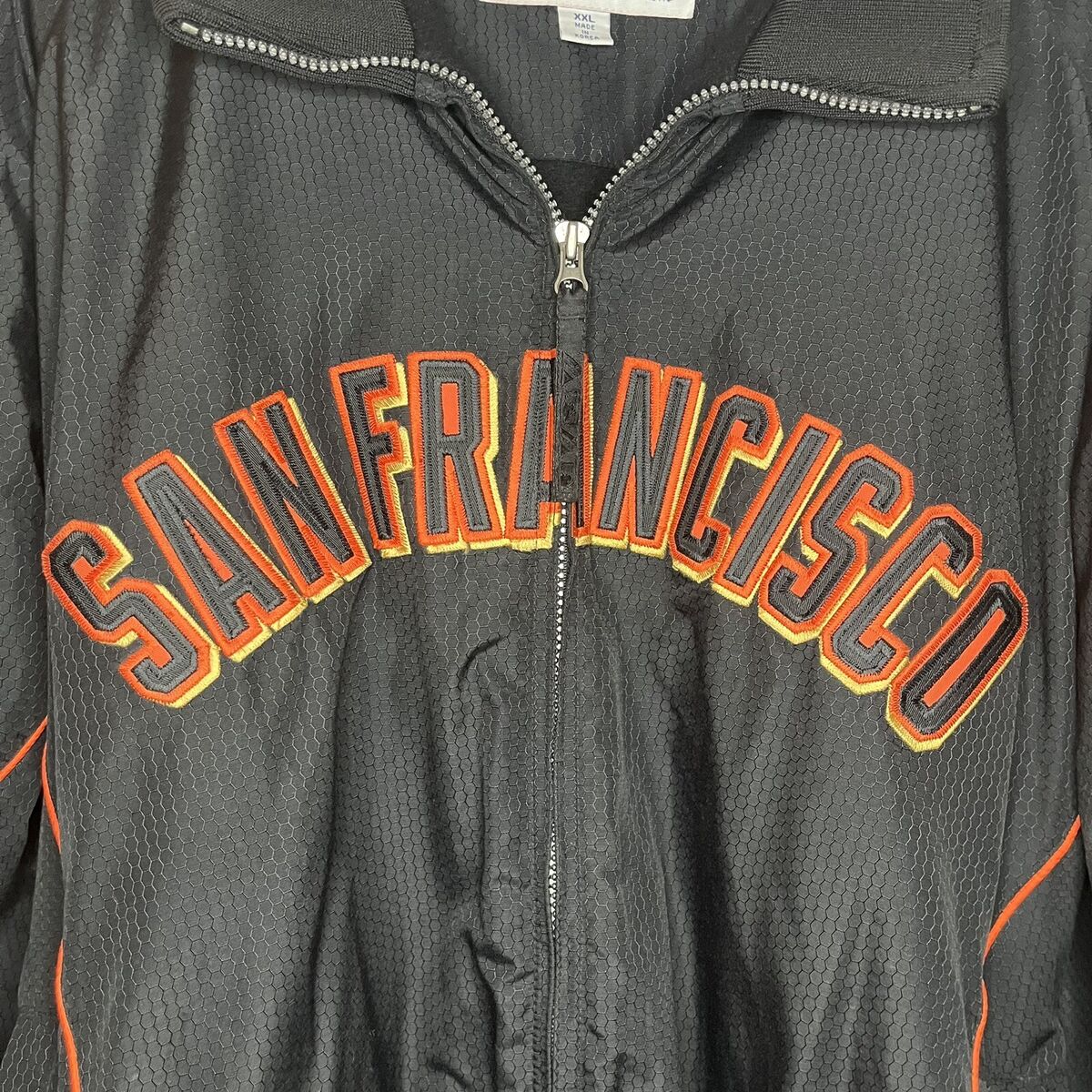 San Francisco Giants Baseball Dugout Jacket Majestic San Francisco Giants Baseball Dugout Jacket Majestic