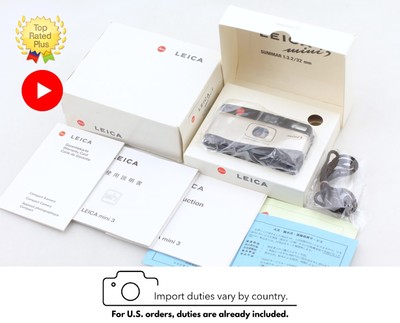[Almost Unused / BOX] Leica Mini 3 III Point & Shoot 35mm Film Camera From JAPAN
