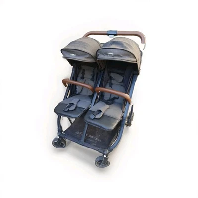 Zwillingsbuggy, Geschwisterwagen, Xlander - Grau  - Bild 1 von 4