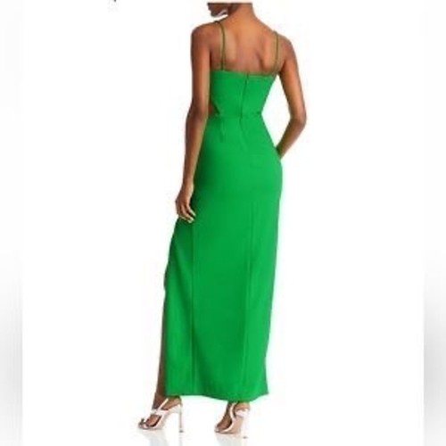 AQUA Cutout Crepe Gown Size 0 - Picture 7 of 9