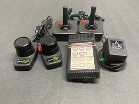 ATARI 2600 Vader 4 Switch System  37  Games and Manuals    Tested   Working