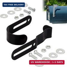 Mailbox Latch and Handle Kit, Metal Mailbox Latch Clips Replacement Set Easy Ins