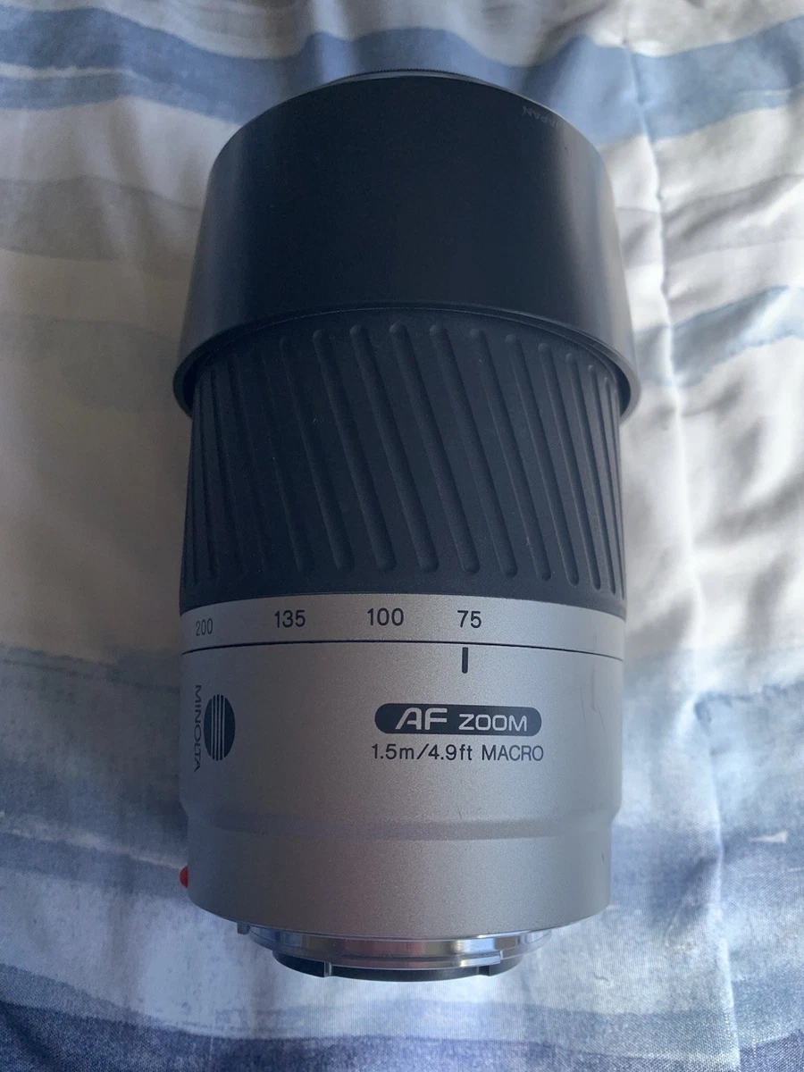 Minolta 75-300mm Focal Camera Lenses for sale - eBay