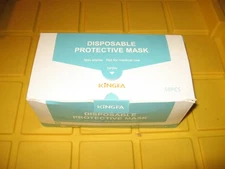 Box of 50 Disposable Protective Masks KINGFA New 2022-11-08