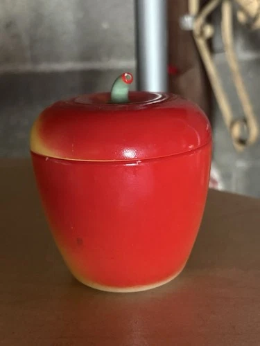 Pyrex Vintage Apple Jar With Lid