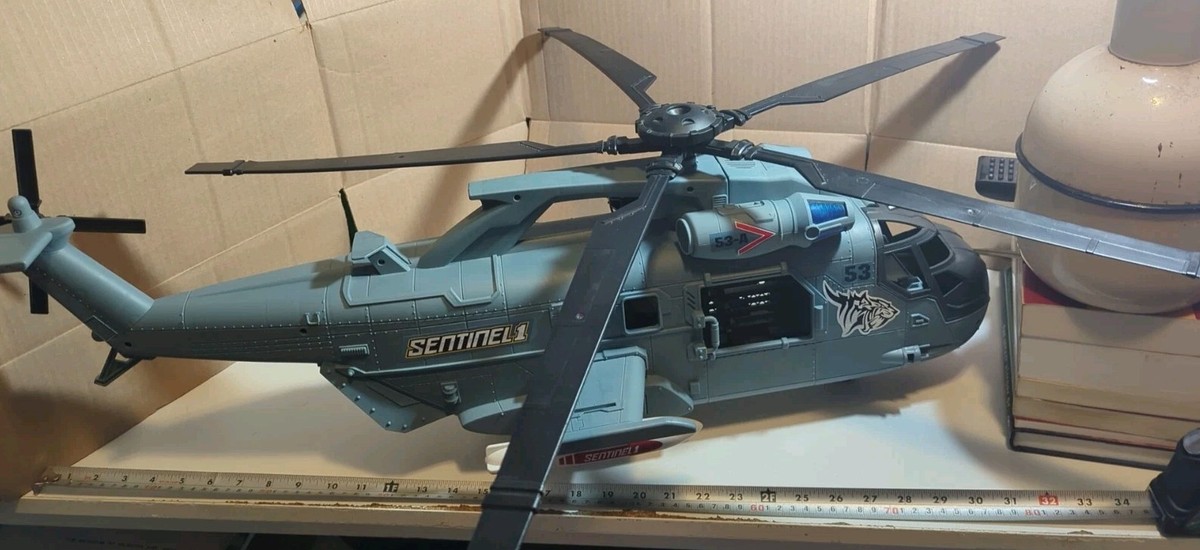 Toys R Us - True Heroes Sentinel 1 U53 Helicopter - 32” Long