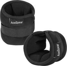 Image of AceSpear Adjustable Ankle Wrist Weights 2 x 0.5kg Pair Leg Arm Training Sandbags