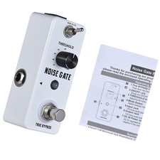 Rowin Noise Gate Noise Reduction Guitar Effect Pedal 2Modes Hard/Soft Effects t4