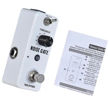 Rowin Noise Gate Noise Reduction Guitar Effect Pedal 2Modes Hard/Soft Effects t4