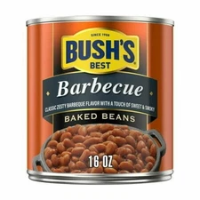 BUSH'S BEST Barbecue Baked Beans 16 oz pack of 4