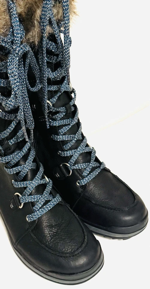 Botas impermeables polares altas Merrell Snowcreek para mujer. Talla 6M. Con cordones/cremallera. Foto 4 de 4