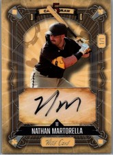 2024 Wild Card 5 Card Draw 1/1 Auto Parallel Nathan Martorella 5CDC-NMA Auto