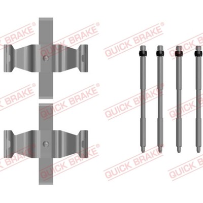Zubehörsatz, Scheibenbremsbelag QUICK BRAKE 109-0107