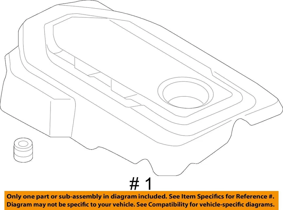 Cubierta del motor Kia Optima XUS7P 2018 Foto 4 de 4