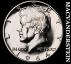 1964 Silver Kennedy Half Dollar - Choice Gem Proof  Lustrous  #K1012