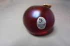 Fenton Glass Apple Ruby Paper Weight