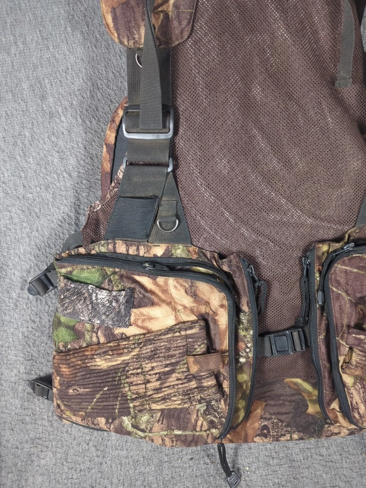Ol Tom Turkey Vest W/ Magnetic Fold Down Seat Size Large EUC - Image 2 of 4