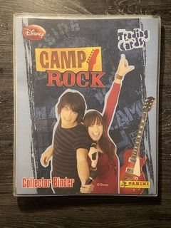Panini Camp Rock Trading Cards Binder 2008 Jonas Brothers