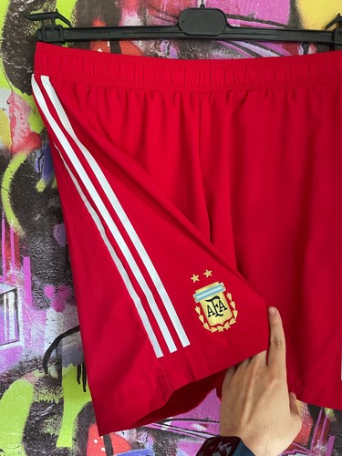 Argentina Goalkeeper Shorts World Cup 2018 Football Soccer Adidas Sample Mens L - Picture 9 of 21