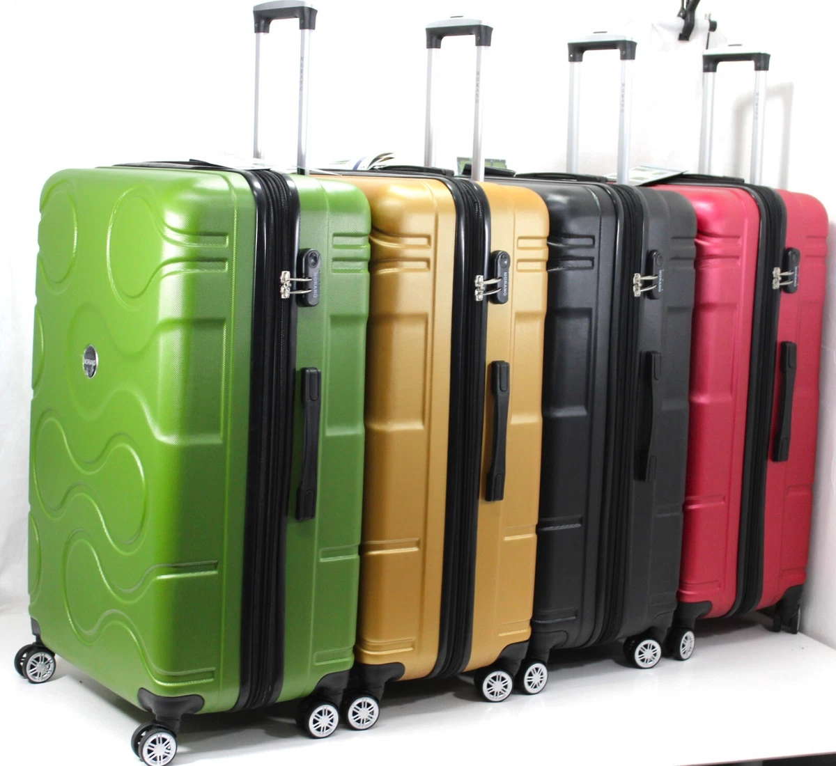 Expandable LARGE 30 Suitcases Lightweight 4 Wheel ABS Hard Shell Cabin  Luggage | eBay